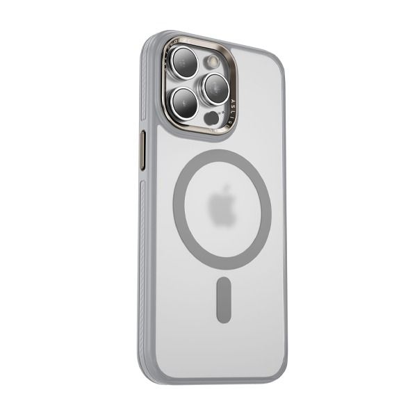 Asli Global iPhone 15 Pro Max Matt Pro MagSafe Case | Titanium Asli Global iPhone 15 Pro Max Matt Pro MagSafe Case | Titanium